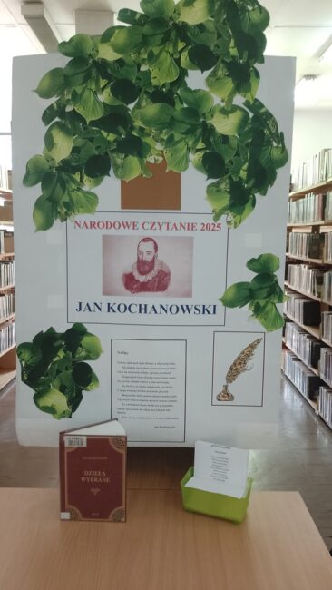 Narodowe Czytanie - spotkanie w wypożyczalni nr 60