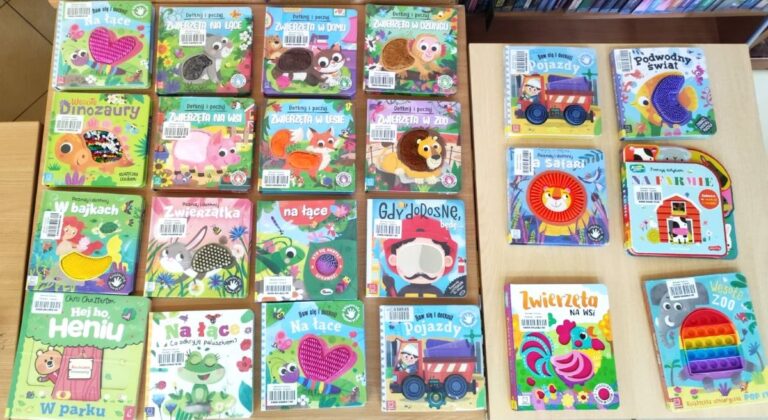 warsztaty sensoryczne dla dzieci w bibliotece
