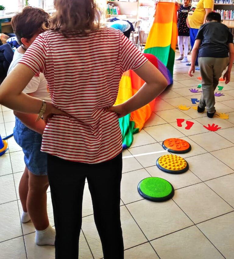 warsztaty sensoryczne dla dzieci w bibliotece