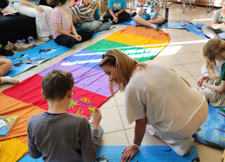 warsztaty sensoryczne dla dzieci w bibliotece
