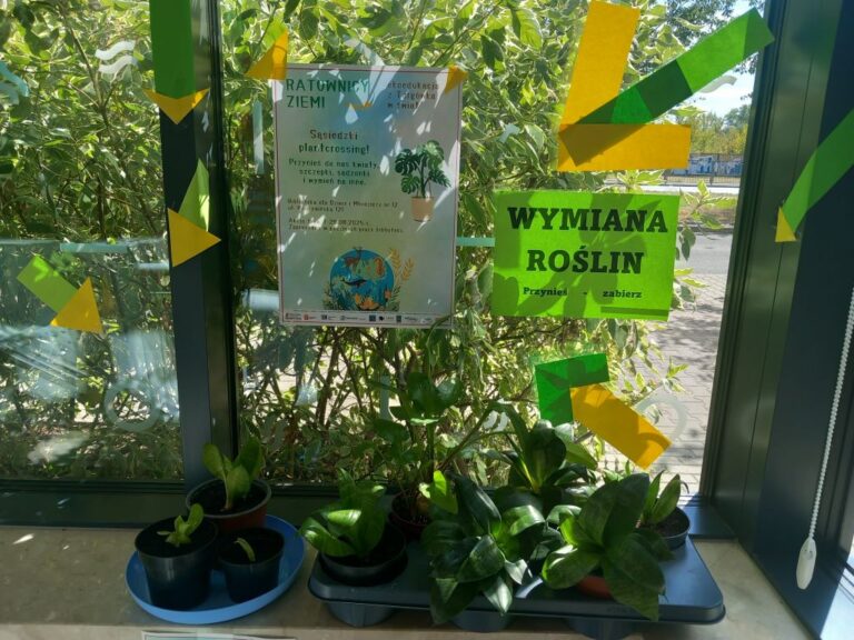 plantcrossing - wymiana roślin w bibliotece