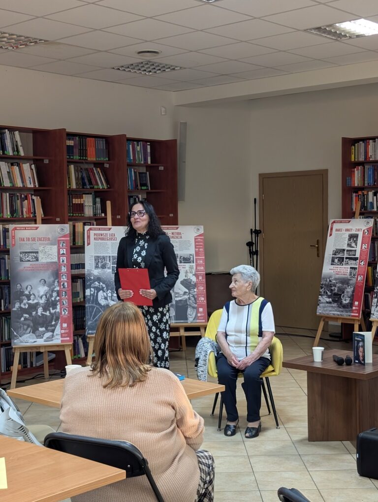 spotkanie z Krystyną Dubnicką