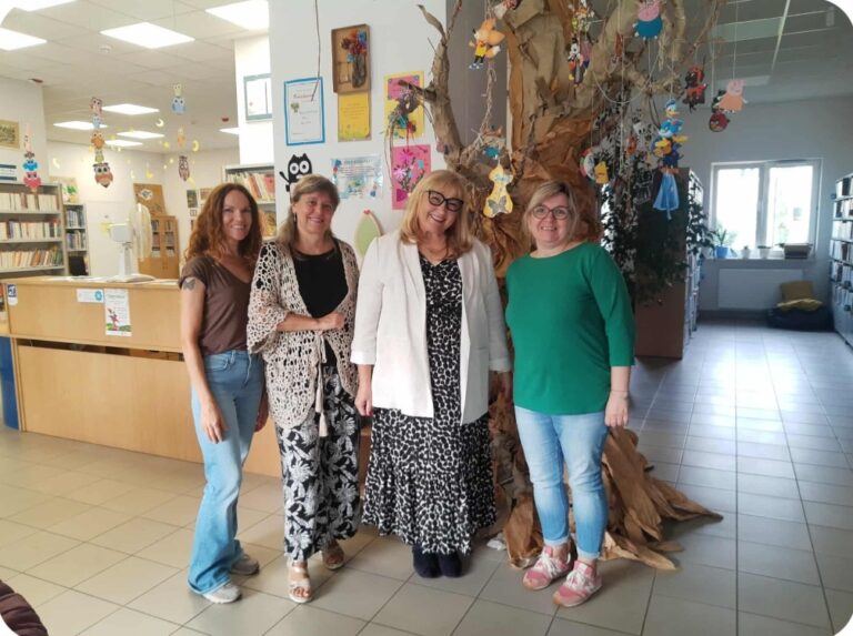 spotkanie autorskie dla dzieci z Małgorzatą Laską w bibliotece