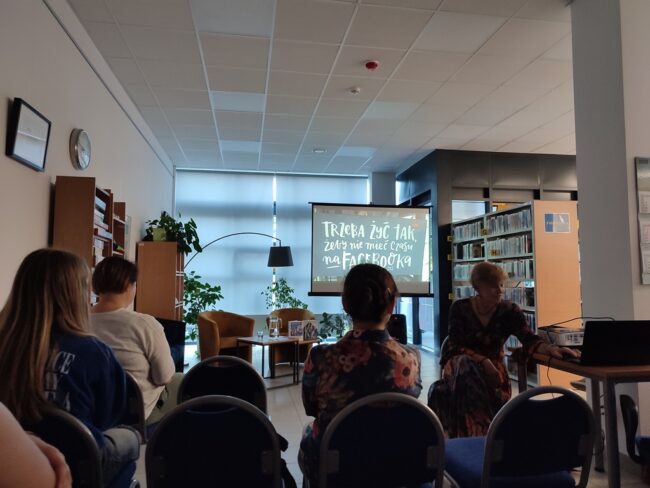 spotkanie z Moniką Witkowską