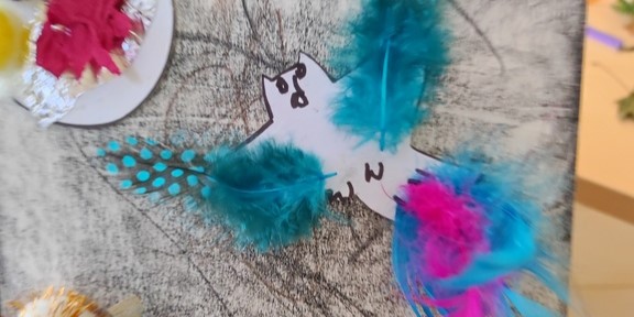 warsztaty plastyczne - prace uczestników