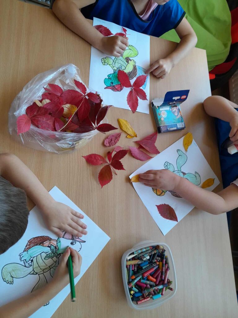 prace plastyczne stworzone przez dzieci