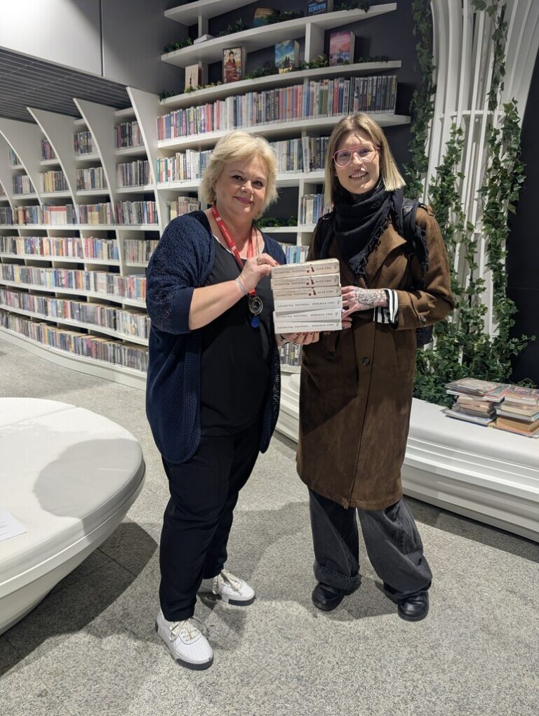 odwiedziny Katarzyny Puzyńskiej w Metrotece