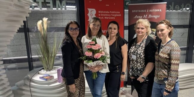 spotkanie autorskie z Anną M. Brengos