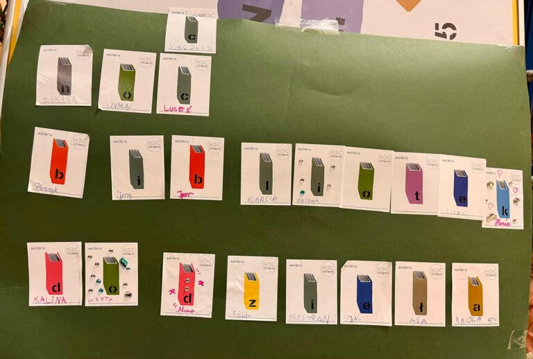 do dzieła - hasło nocy bibliotek jako plakat wydarzenia