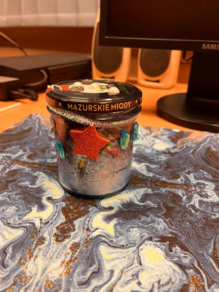 warsztaty kosmos w słoiku