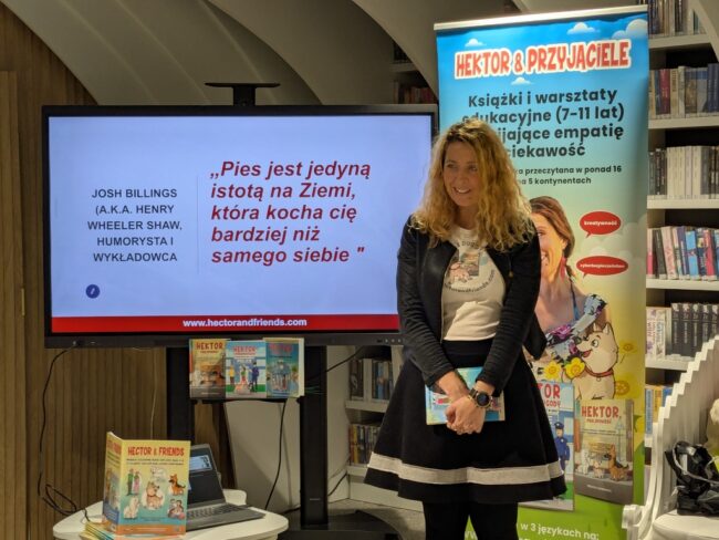 Renata Kamińska w Metrotece - spotkanie autorskie