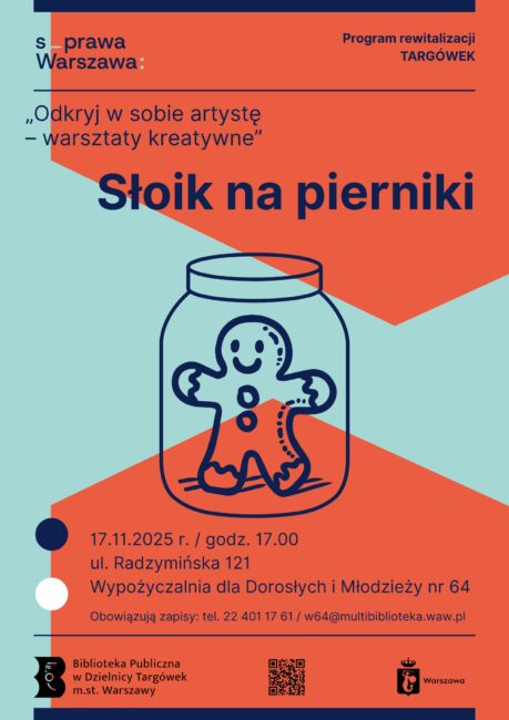 Słoik na pierniki plakat