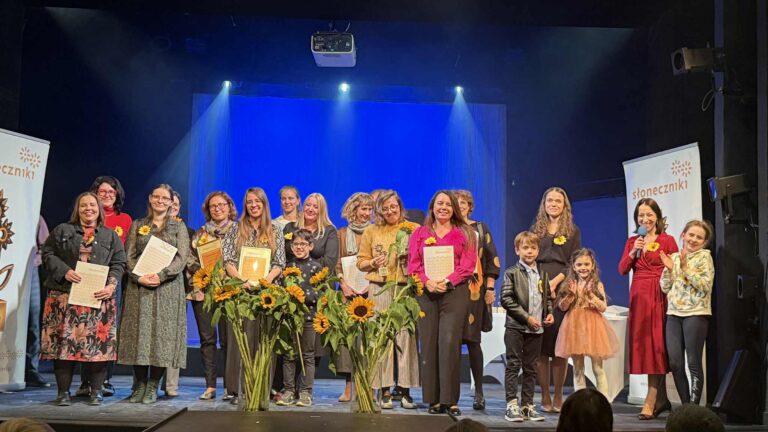 gala wręczenia nagród Słoneczniki