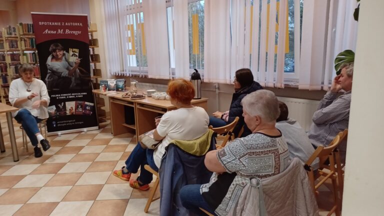 spotkanie autorskie z Anną Brengos