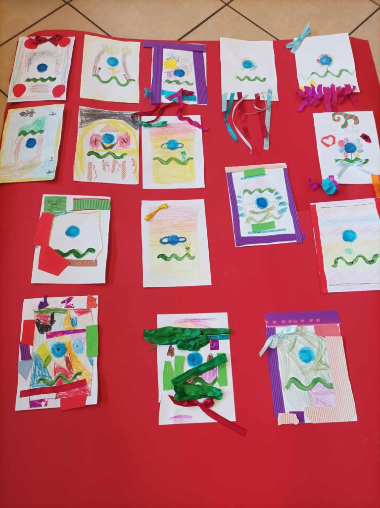 prace plastyczne stworzone przez dzieci