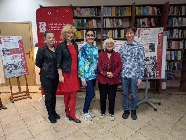 spotkanie młodzieży licealnej z Hanną Budzisz