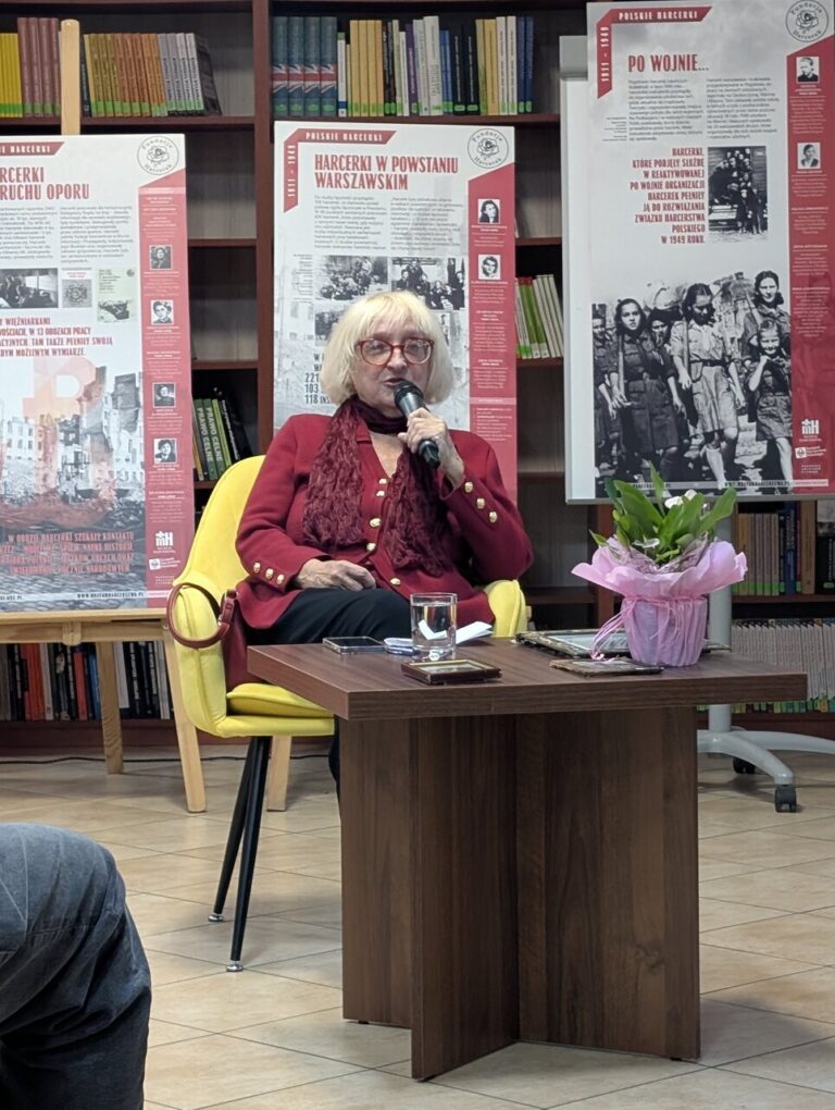 spotkanie młodzieży licealnej z Hanną Budzisz