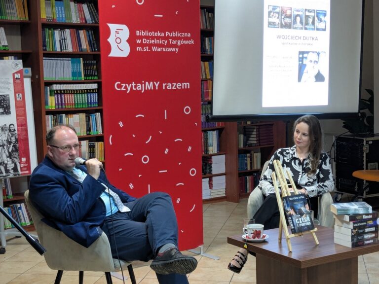 spotkanie autorskie z Wojciechem Dutką