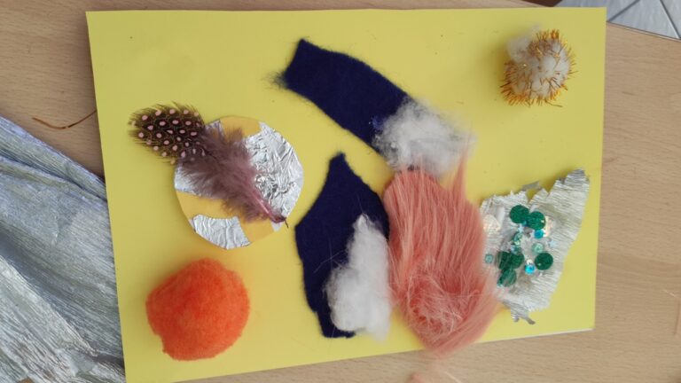 warsztaty plastyczne - prace uczestników