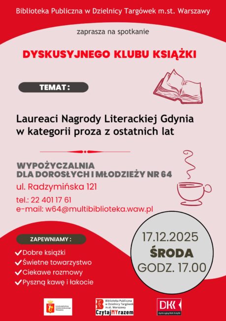 plakat klub książki
