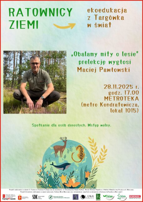 obalamy mity o lesie plakat
