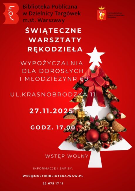 warsztaty rękodzieła plakat