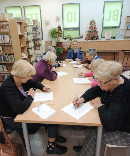 spotkanie wzmacniające pamięć i koncentrację seniorów