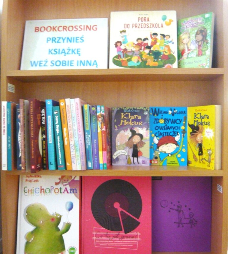 bookcrossing w ramach projektu Ratownicy Ziemi