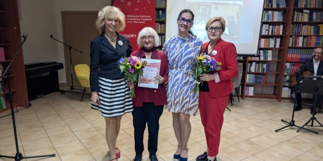 zdjęcie z gali wieńczącej projekt siła kobiet w ruinach miasta