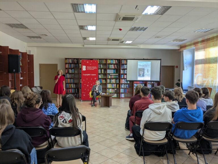 spotkanie z Agnieszką Metelską w Czytelni