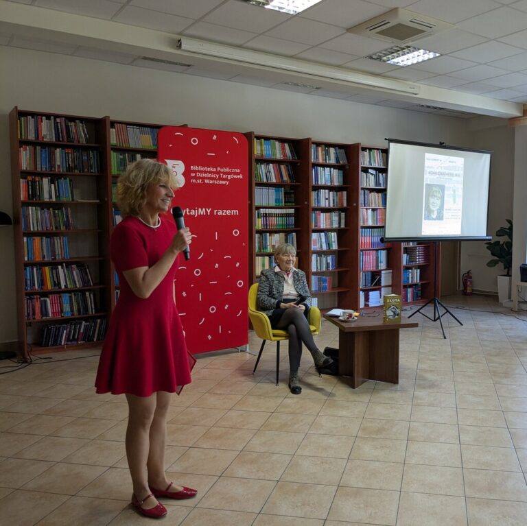 spotkanie z Agnieszką Metelską w Czytelni