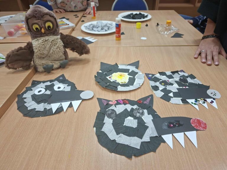 spotkanie z sową Jadwigą - zajęcia dla dzieci