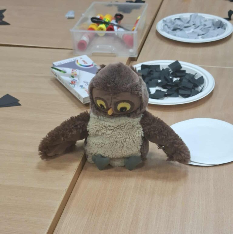 spotkanie z sową Jadwigą - zajęcia dla dzieci