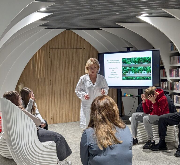 warsztaty hydroponiczne w Metrotece