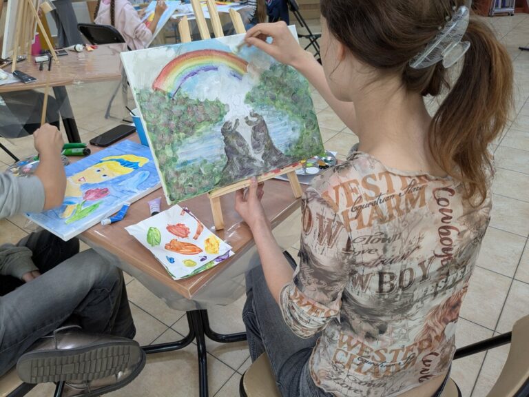 warsztaty malarskie dla młodzieży