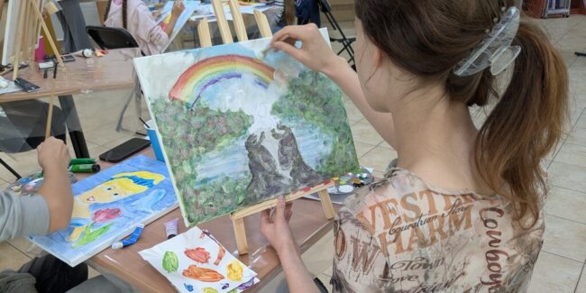 warsztaty malarskie dla młodzieży
