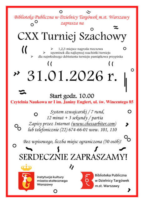 turniej szachowy plakat