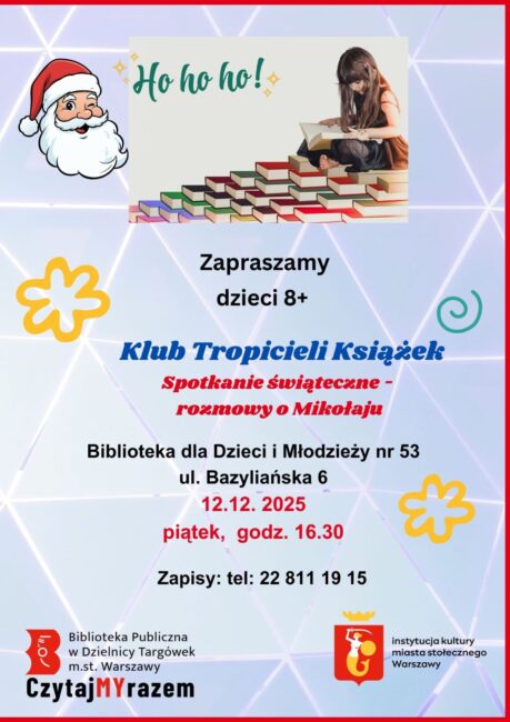 dziewczynka siedzi na górze książek i czyta książkę