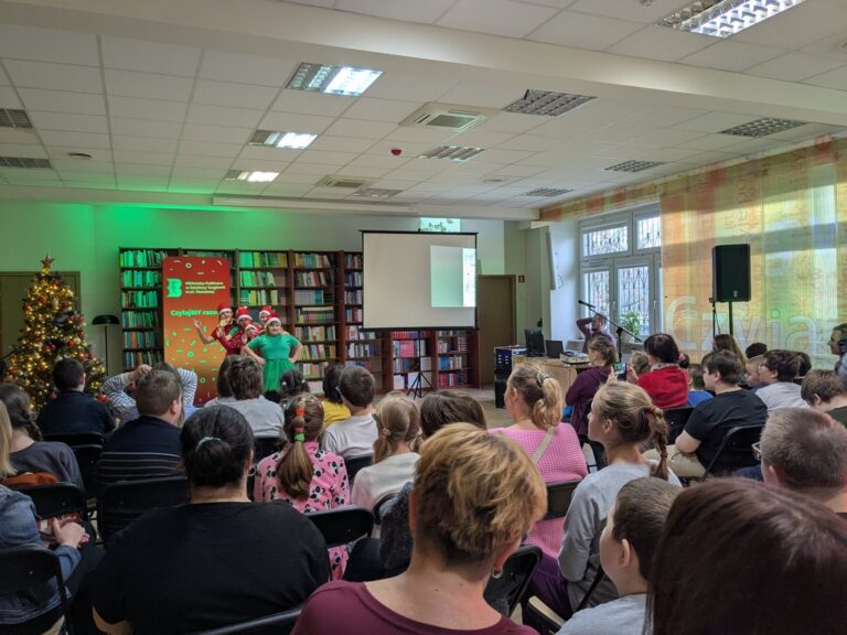 gala wieńcząca projekt Zmysłbooki - czytajmy wszystkimi zmysłami razem