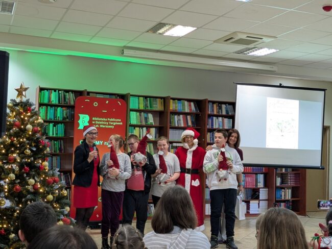 gala wieńcząca projekt Zmysłbooki - czytajmy wszystkimi zmysłami razem