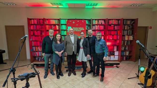 wieczór poetycko-muzyczny w czytelni naukowej nr I imienia Janiny Englert