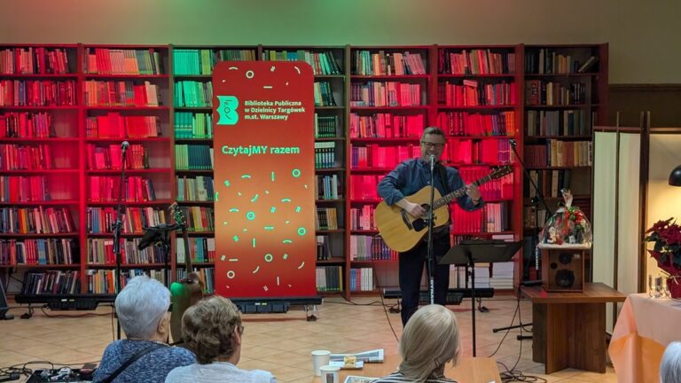 wieczór poetycko-muzyczny w czytelni naukowej nr I imienia Janiny Englert