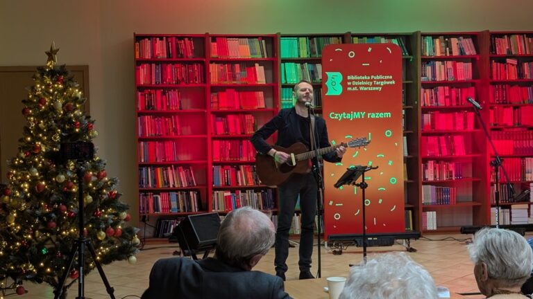 wieczór poetycko-muzyczny w czytelni naukowej nr I imienia Janiny Englert