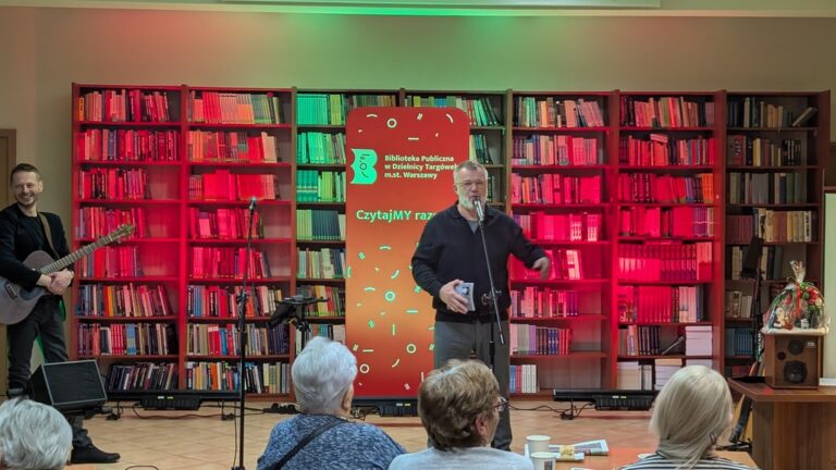 wieczór poetycko-muzyczny w czytelni naukowej nr I imienia Janiny Englert