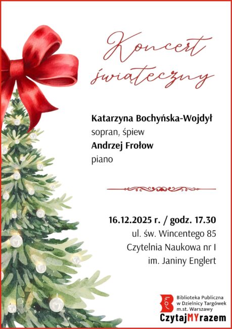 koncert świąteczny plakat