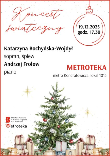 koncert świąteczny metroteka plakat
