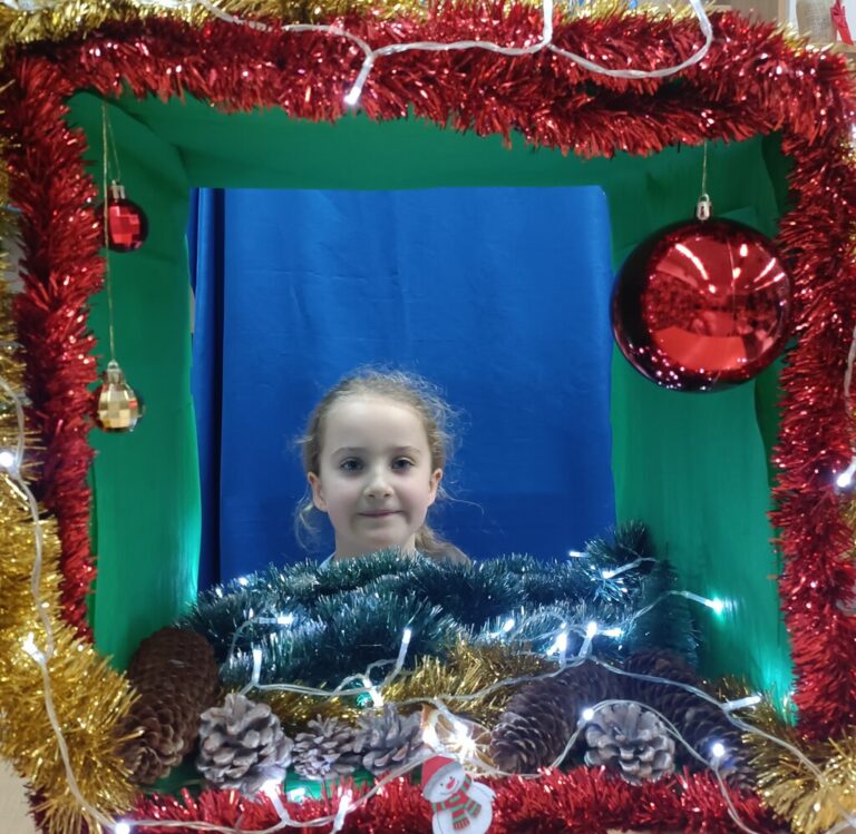 warsztaty bożonarodzeniowe w bibliotece