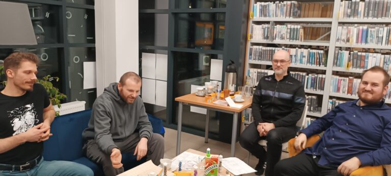 sesja RPG w bibliotece