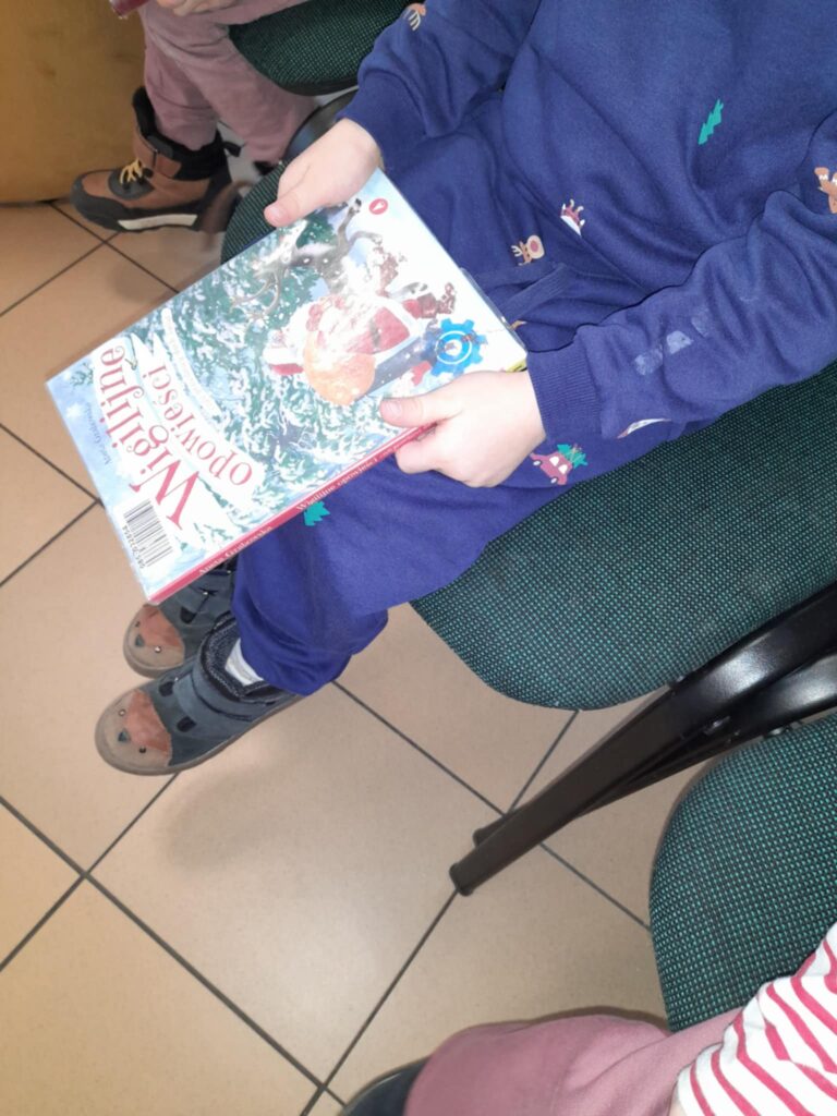 zajęcia świąteczne w bibliotece
