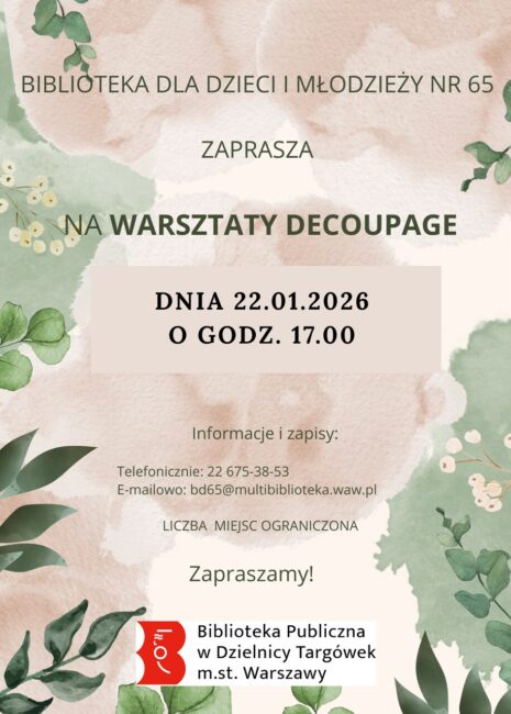 warsztaty decoupage
